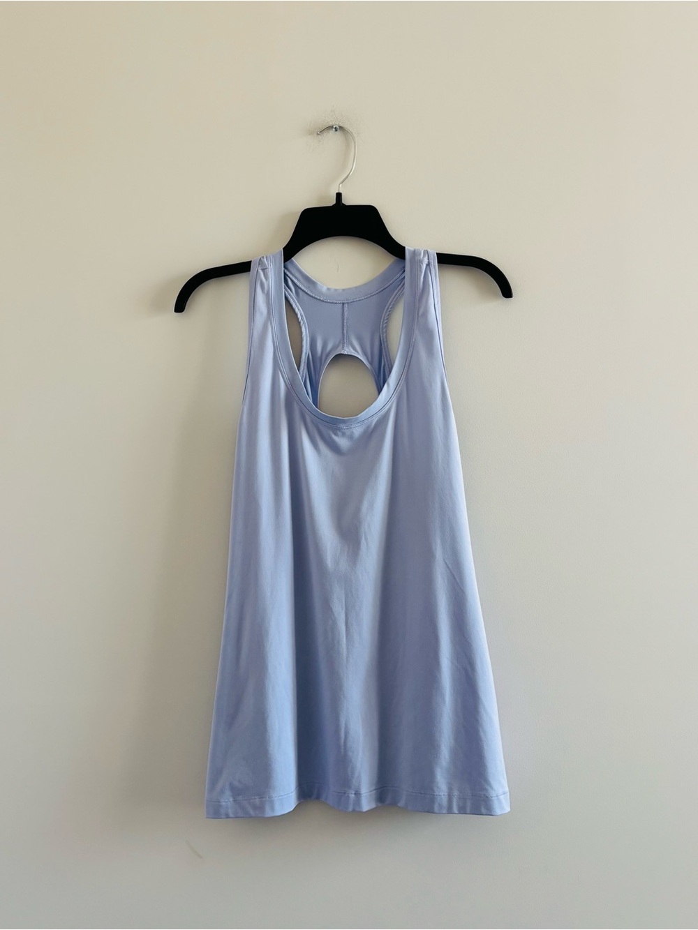 Athleta Nitro Tank Top Racerback Periwinkle Purple Womens L Gym Yoga Athletic